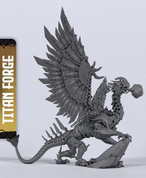 Steam Dragon - With Free Dragon - 5e DnD Inspired for RPG and Wargamers