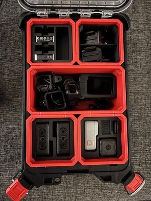 Gopro 12 black and other GoPros for Milwaukee Packout box