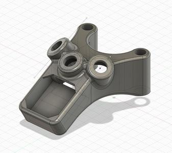 Chris Rosser AOS 7 (Mantis) 3x SMA + GPS mount (GPS, Bardpole + 2x DJI)