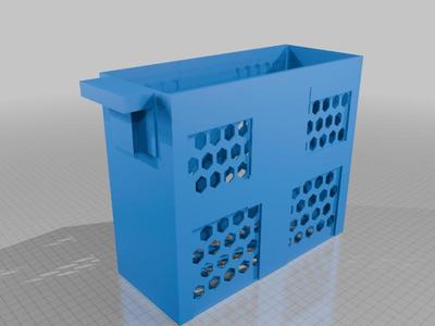 X-Shot Rage Fire dovetail attach ammo box for big printers.