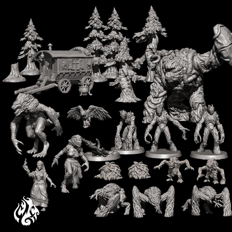 Into the Woods - August '20 Patreon Bundle