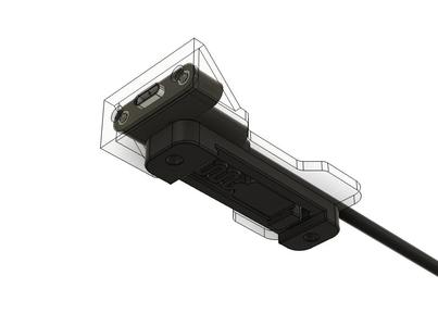 usbc panel mount din rail dapater