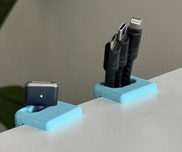 Cable Clip for a Desk