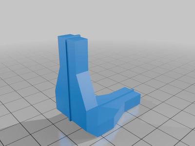 Steel shelves post connector