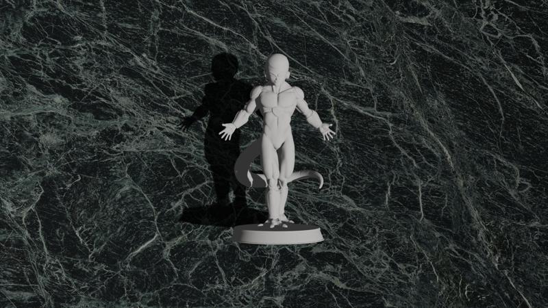 Freezer Dragon Ball Z #6 Optimized for 3D Printing
