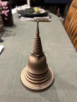 Stupa with Inner Chamber with Sand