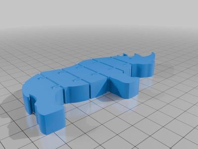 Articulated Rhino (without Sudan on it)