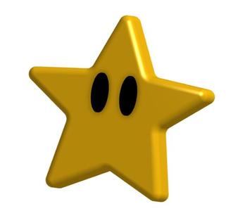 Super Star from Super Mario