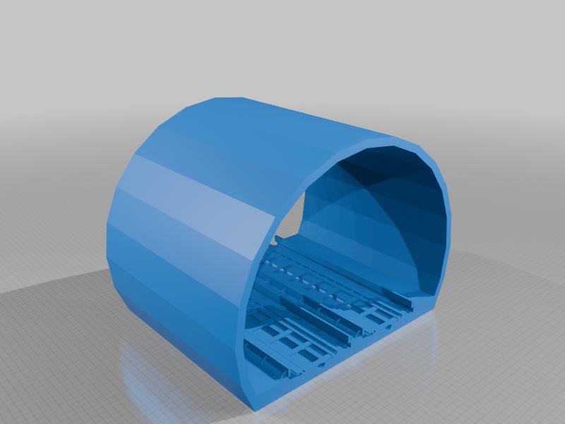 Kit tunnels spécial métro VAL monotube