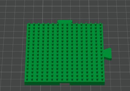 Hama Bügelperlen Platte V2 16x17 (Modular)
