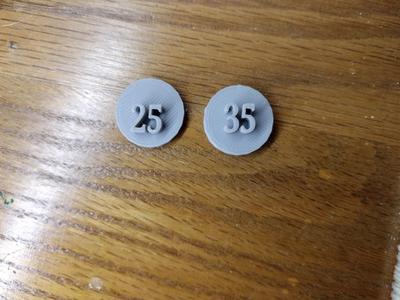 coins for 3D printing