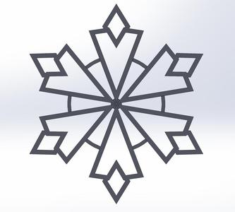 Skyrim Snowflake