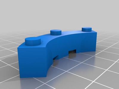 Lego 4x4 Corner Macaroni 