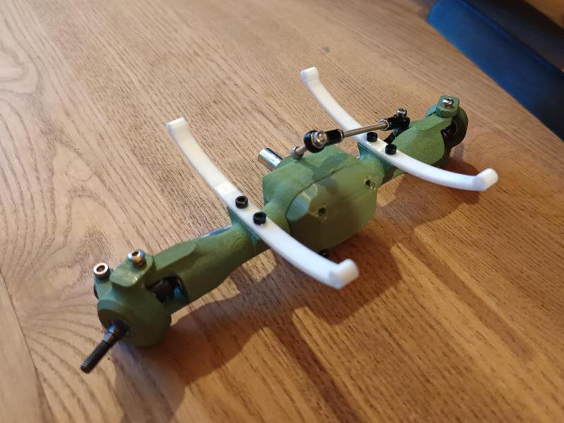 RC Truck 8x8 1/10 Front Differential Axles