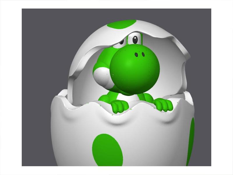 Yoshi Easter Egg #throwback