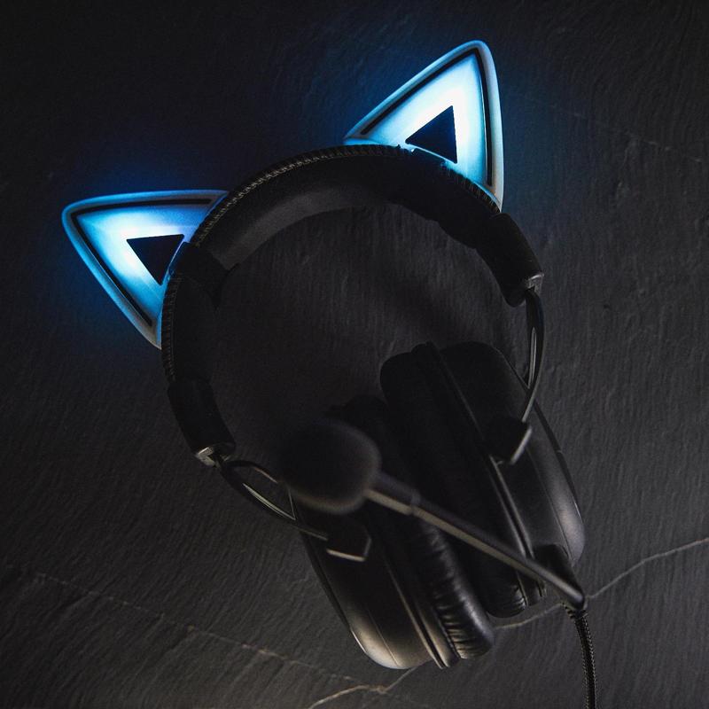 RGB Light Cat Ears for Headphones