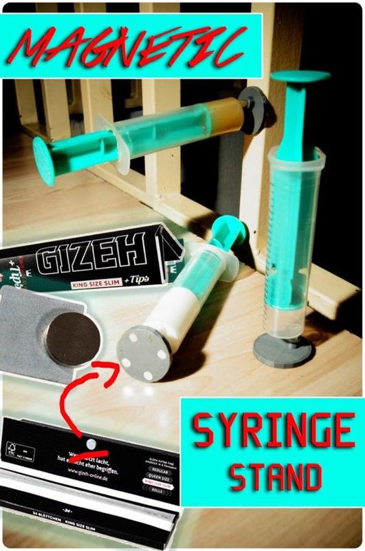 Magnetic Syringe Stand