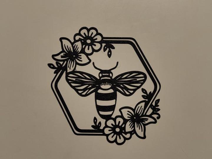 bee wall art