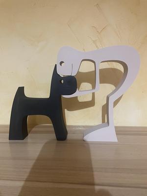 le maitre et son chien