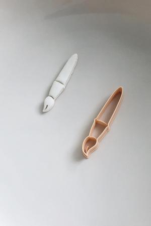 Brush Model Cookie Cutter, Biscuit Cutter