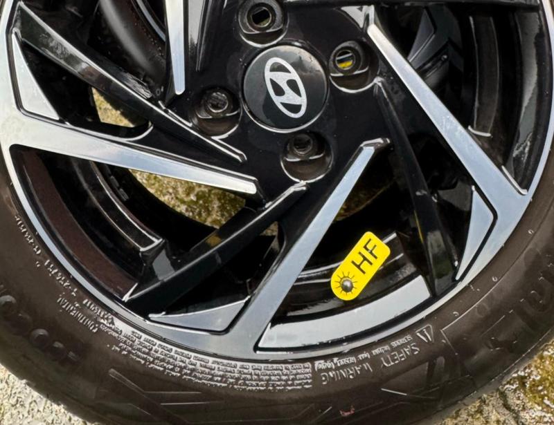 Hjulplaceringsmærkat / Dækmærker