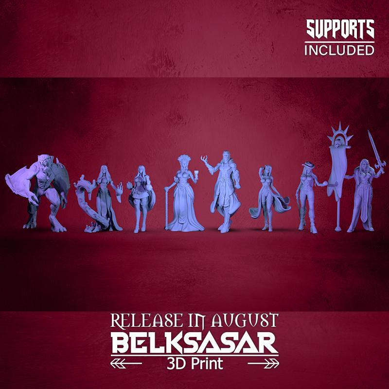 Belksasar Patreon August All variants