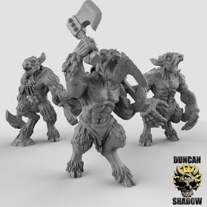 Beastmen Mutants (Pre Supported)