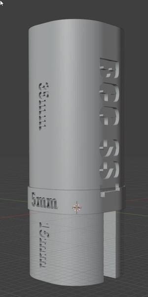 String Line Adapter for Survey GLS115 Mini Pole