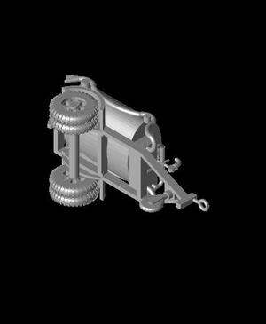 1/48  Scale Type A3 600 Gallon Servicing Trailer.stl