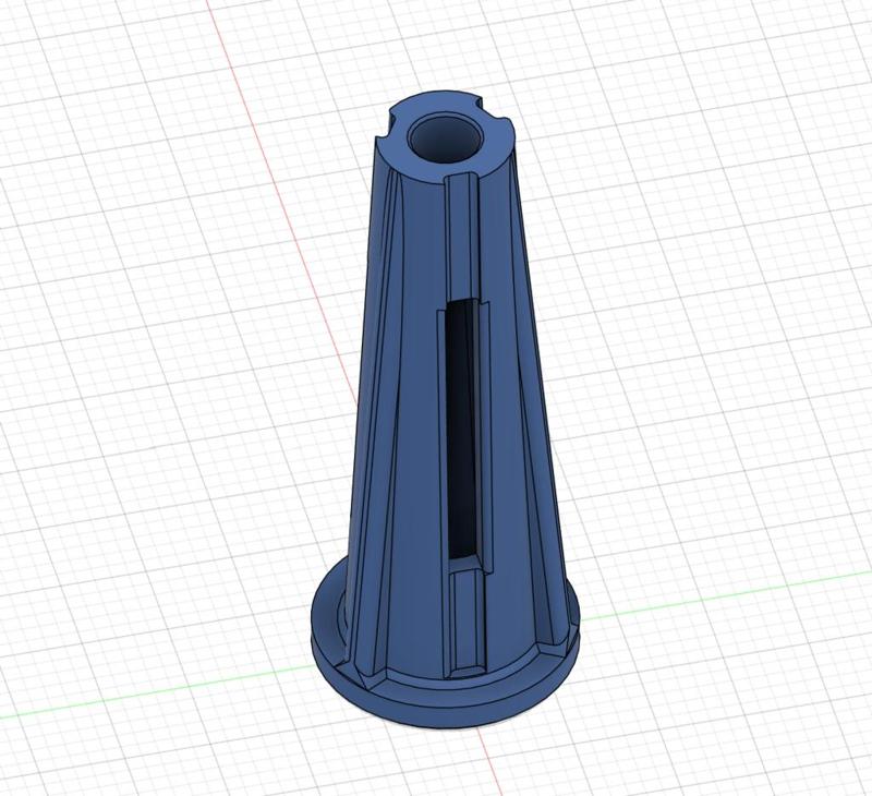 Concrete Wall Anchor/Plug - No. 6-8 x 3/4