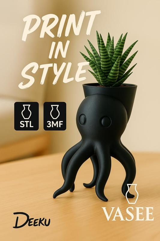 Octopus Planter – Fun Underwater Decor