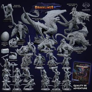 The Immortal Flame: 4 STL Collections & 5e Adventures