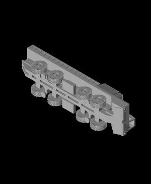 1/87 Scale MAZ-543 Truck.stl