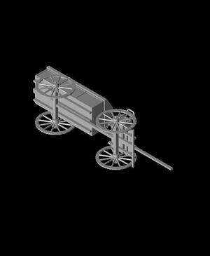 1/87 Scale Civil War Artillery Battery Wagon.stl