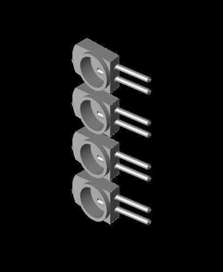 700 Scale German 150mm SK-C-28 Gun Set.stl