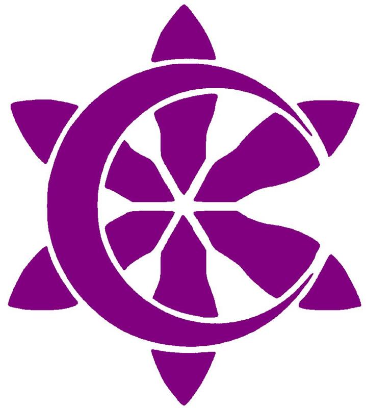 Luna Snow emblem stencil