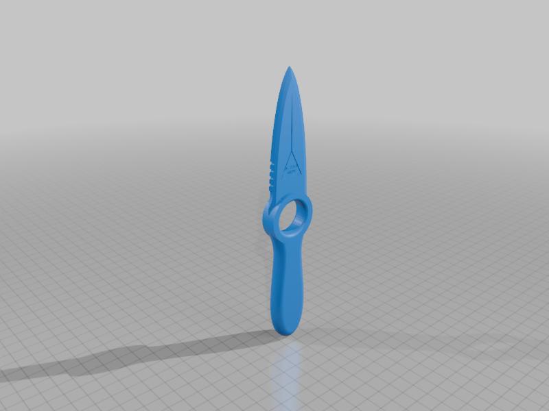 Subnautica Knife - All-in-one, with detail