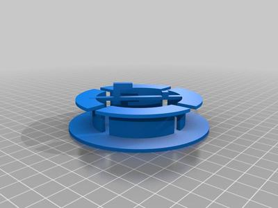 USB Cable Reel for Ikea Skadis