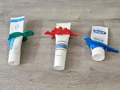Tube squeezers in various animal shapes