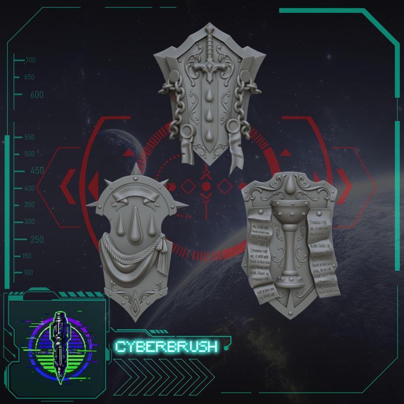 Crimson Angels Shield set 1