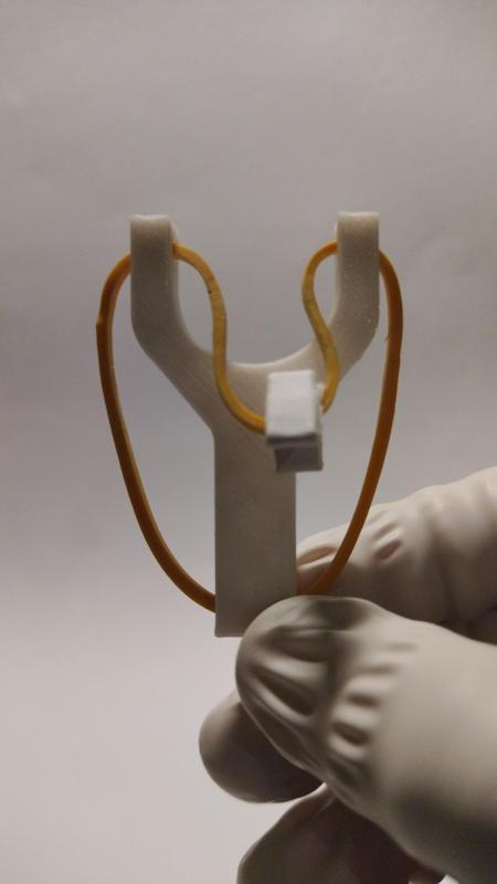 mini rubber band slingshot