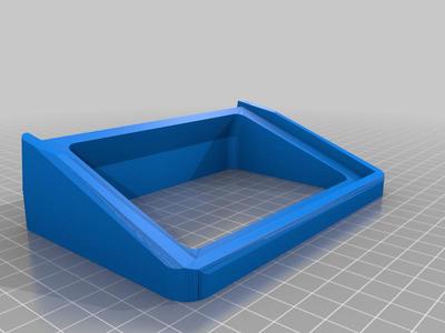Plate holder steeper slant (20 degrees)