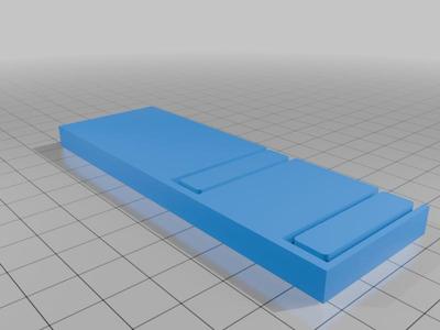 The extra pieces for the domino dropper from Mark Rober&#039;s HackPack