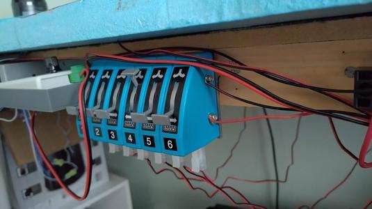 Supports for Kato point switches