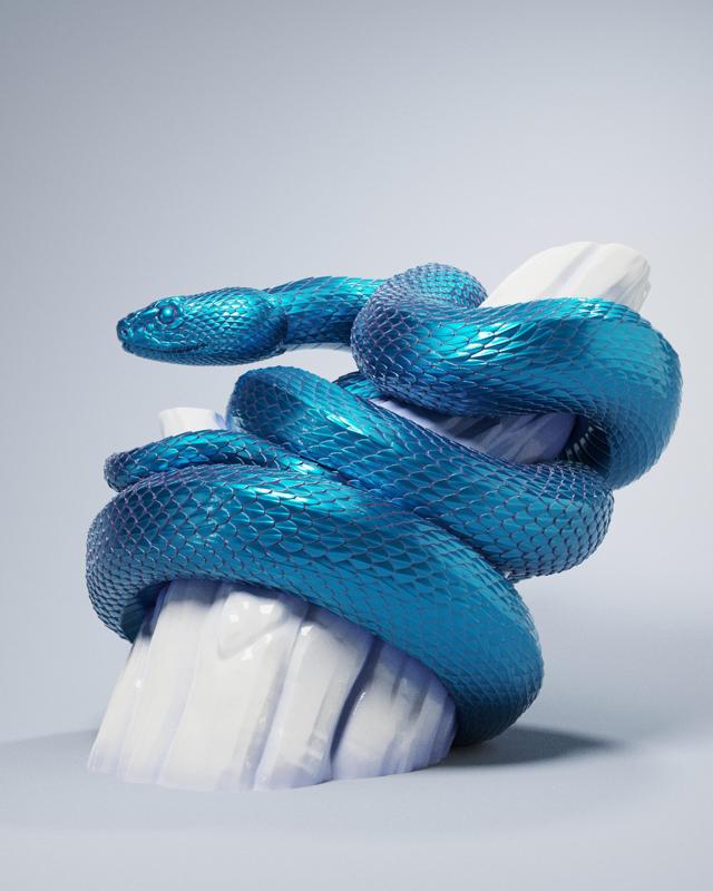 Blue Snake
