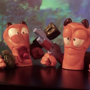 Worms characters