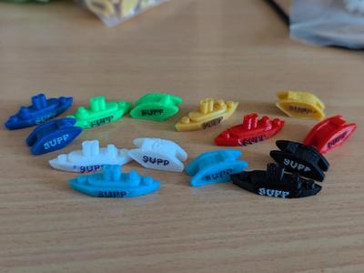 Diplomacy Pieces w/support