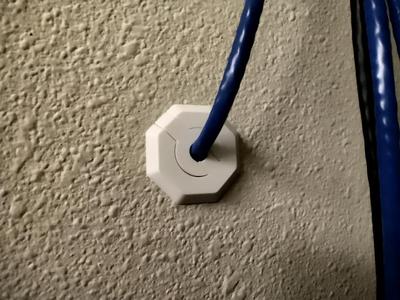 Wall grommet