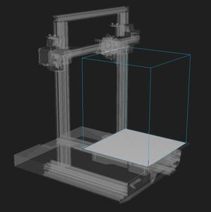 Creality Ender 3 S1 Pro / S1 / S1 Plus Cura Bed Image