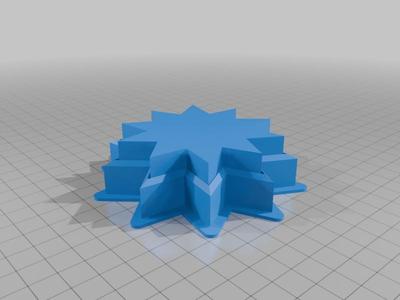 Sun Cookie cutter with pusher